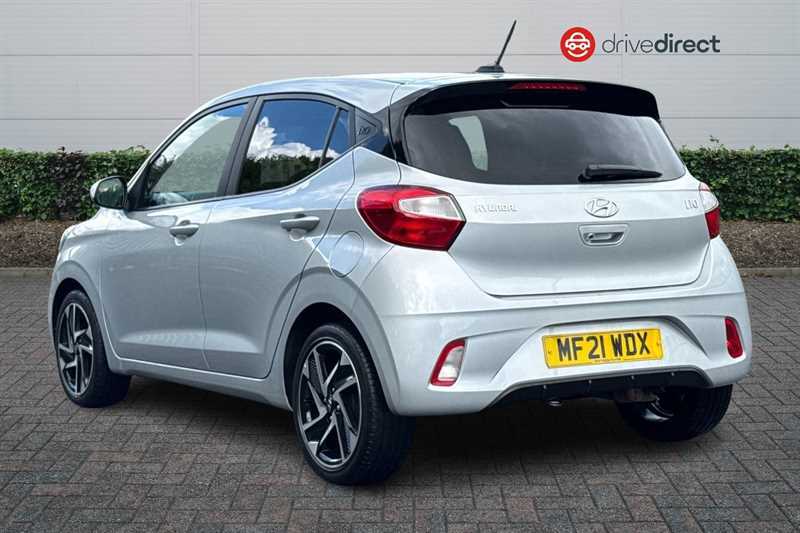 Hyundai I10 1.0 Premium Hatchback Euro 6 S MF21WDX Silver #5