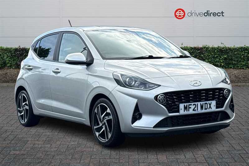 Hyundai I10 1.0 Premium Hatchback Euro 6 S Silver
