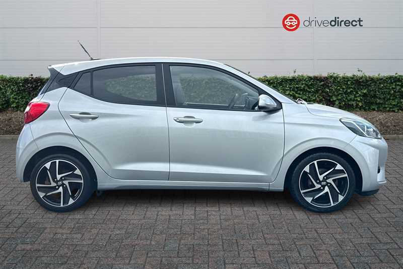 Hyundai I10 1.0 Premium Hatchback Euro 6 S MF21WDX Silver #2