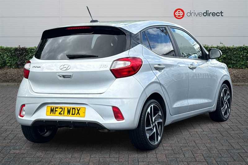 Hyundai I10 1.0 Premium Hatchback Euro 6 S MF21WDX Silver #3