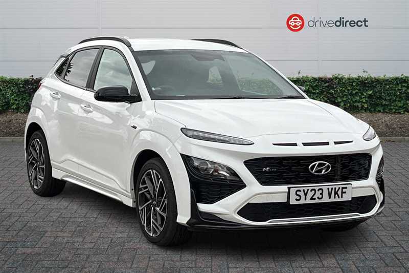 Hyundai Kona 1.0 T-gdi Mhev N Line Suv Hybrid White