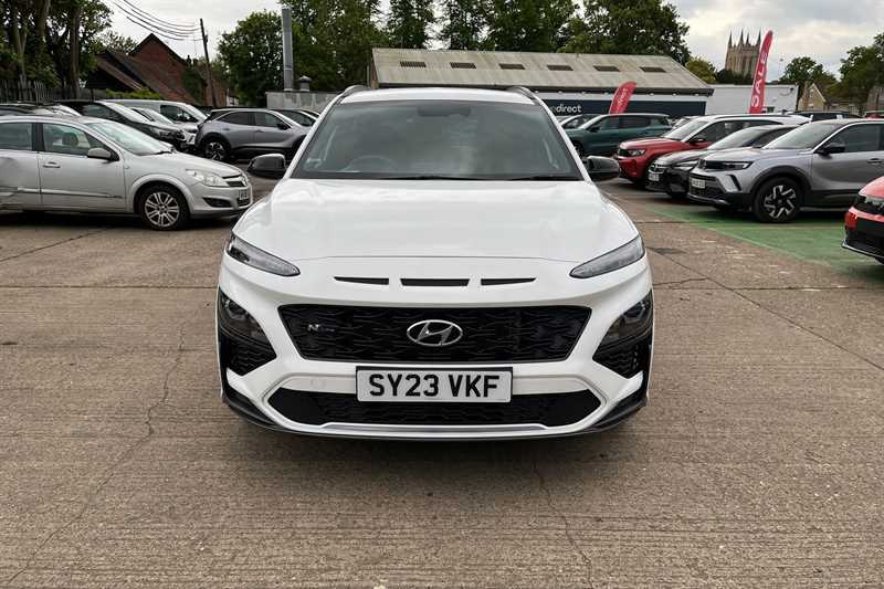 Hyundai Kona 1.0 T-gdi Mhev N Line Suv Hybrid SY23VKF White #3