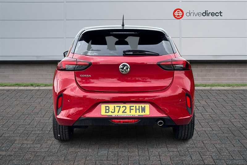 Vauxhall Corsa 1.2 Turbo Ultimate Hatchback Eur BJ72FHW Red #4