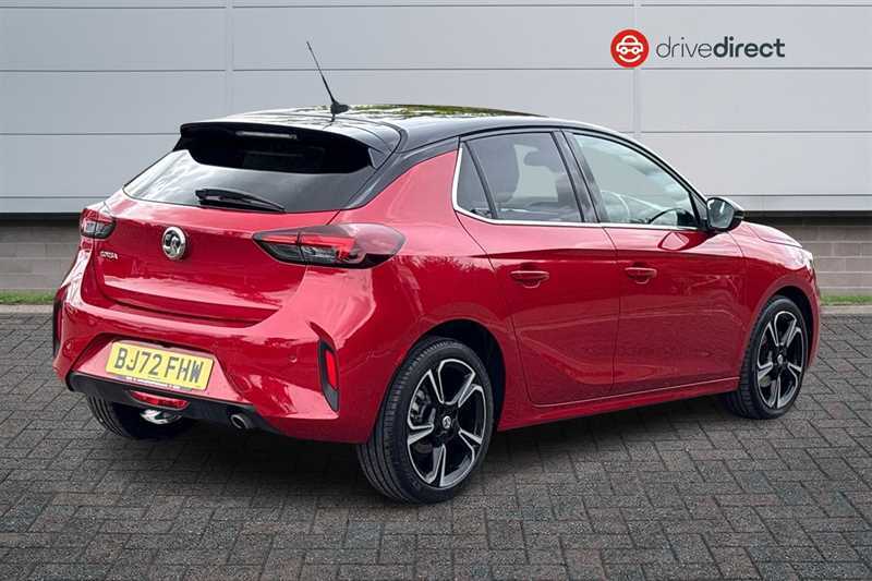 Vauxhall Corsa 1.2 Turbo Ultimate Hatchback Eur BJ72FHW Red #3