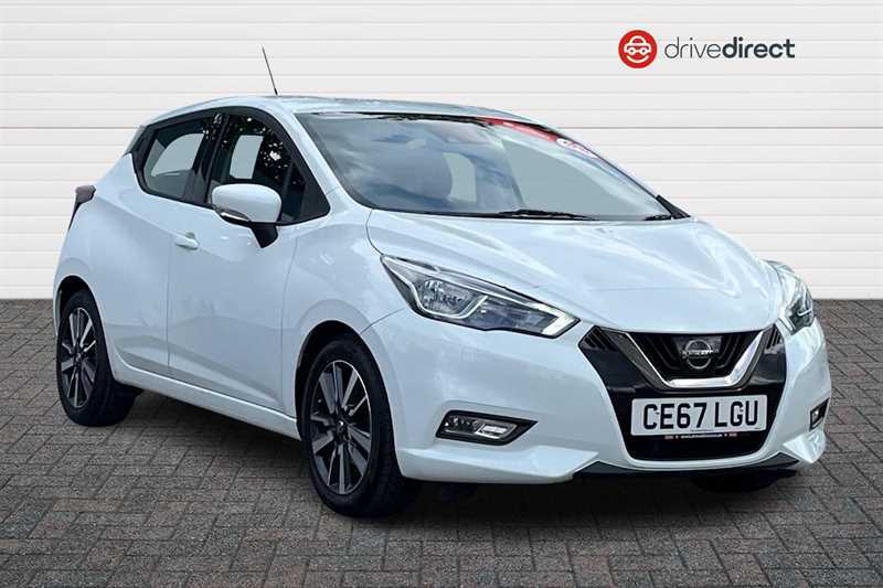 Nissan Micra 0.9 Ig-t Acenta Hatchback Euro 6 White