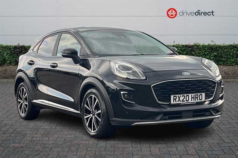 Ford Puma 1.0T Ecoboost Mhev Titanium Suv Black