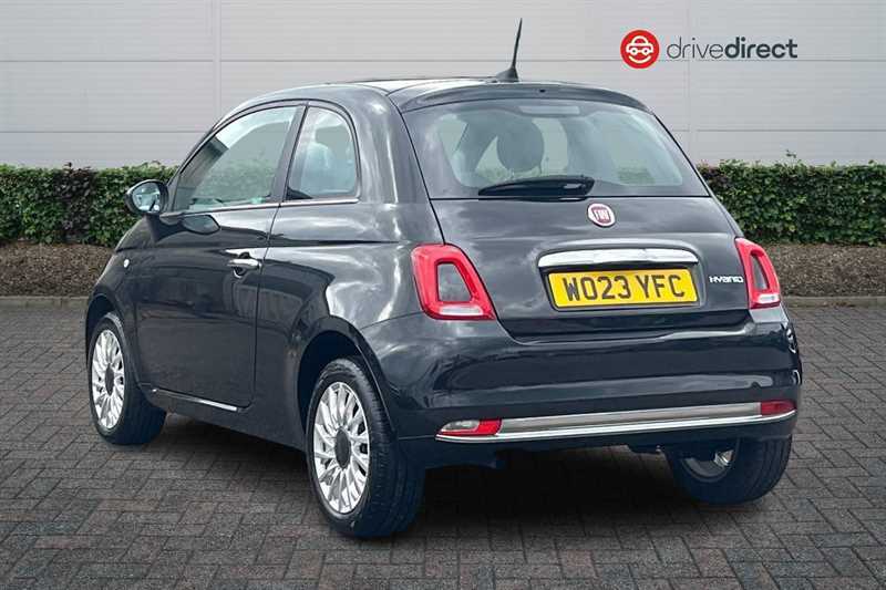 Fiat 500 1.0 Mhev Hatchback Euro 6 Ss WO23YFC Black #5