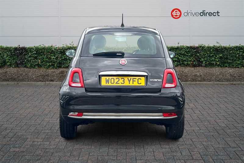 Fiat 500 1.0 Mhev Hatchback Euro 6 Ss WO23YFC Black #4