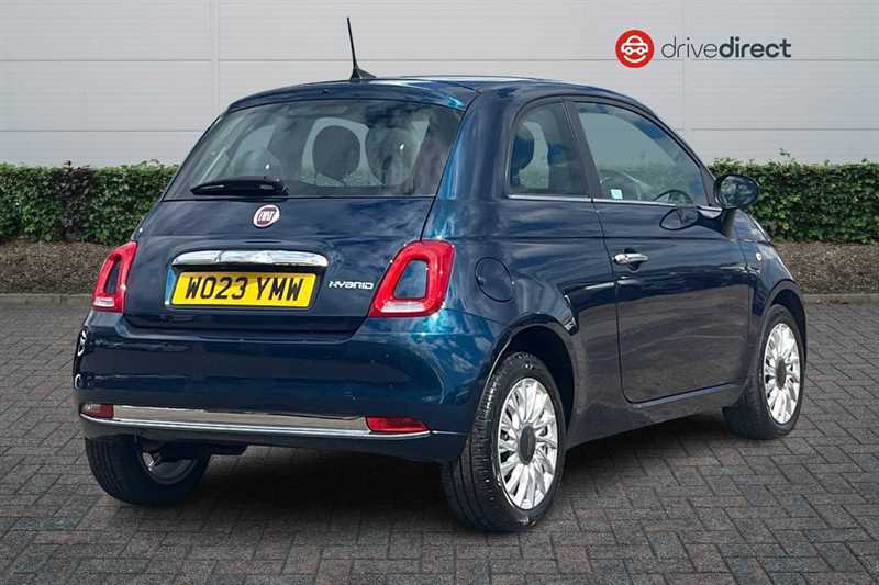 Fiat 500 1.0 Mhev Hatchback Euro 6 Ss WO23YMW Blue #3