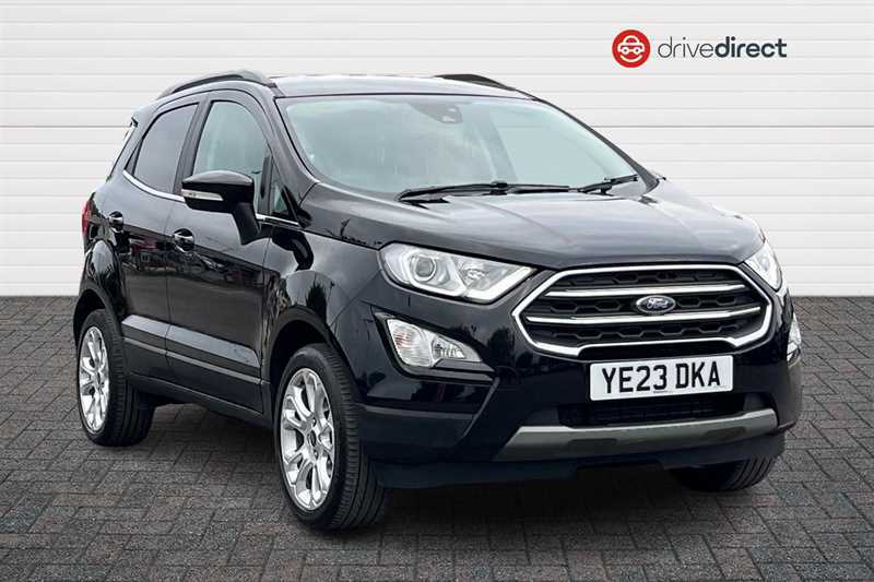 Ford Ecosport 1.0T Ecoboost Gpf Titanium Suv E Black
