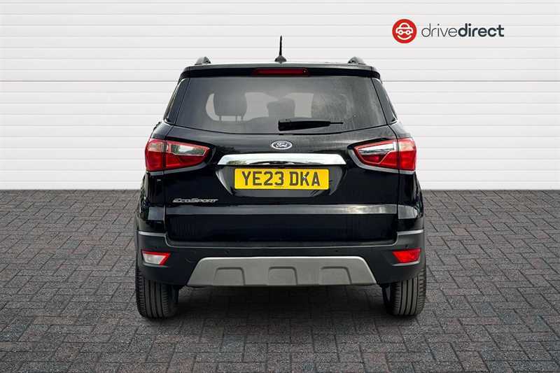 Ford Ecosport 1.0T Ecoboost Gpf Titanium Suv E YE23DKA Black #4