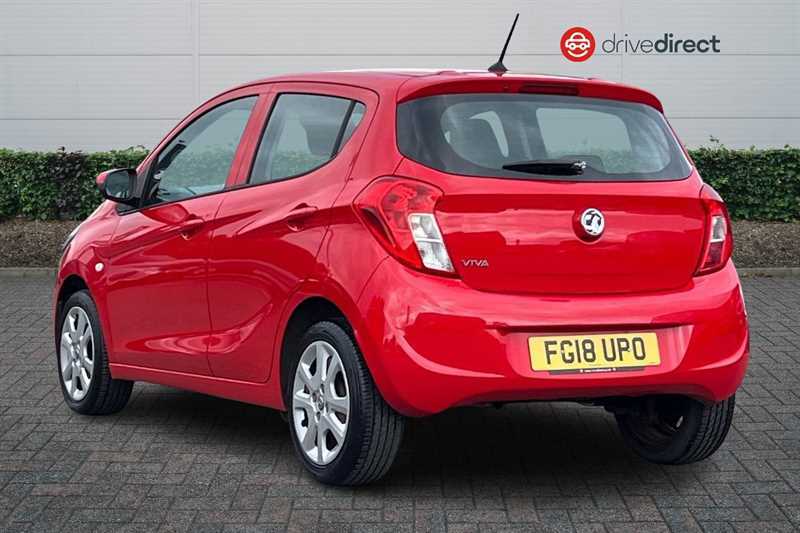 Vauxhall Viva 1.0I Se Hatchback Euro 6 Ac FG18UPO Red #5