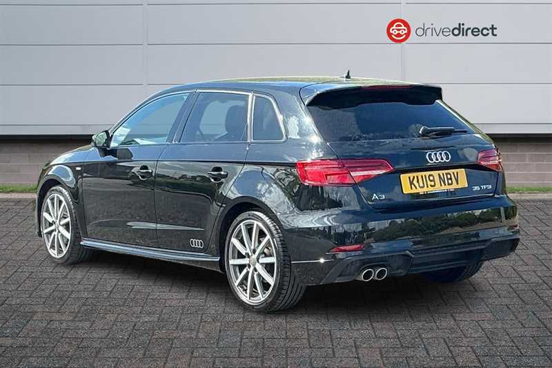 Audi A3 1.5 Tfsi Cod 35 Black Edition Sportback KU19NBV Black #5