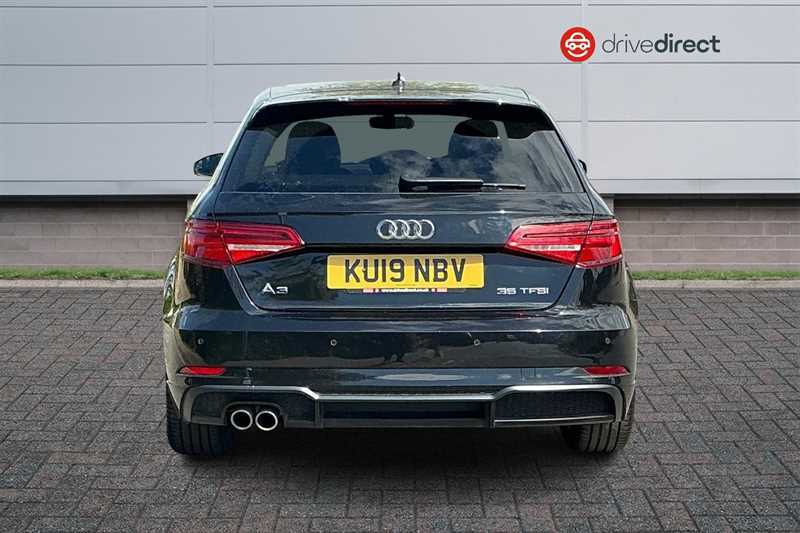 Audi A3 1.5 Tfsi Cod 35 Black Edition Sportback KU19NBV Black #4