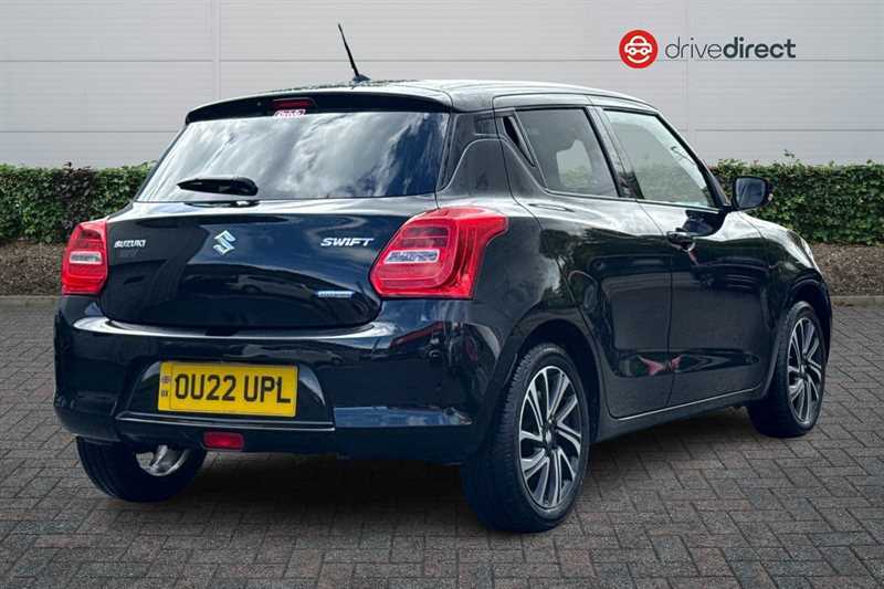 Suzuki Swift 1.2 Dualjet Mhev Sz5 Hatchback Hybrid M OU22UPL Black #3