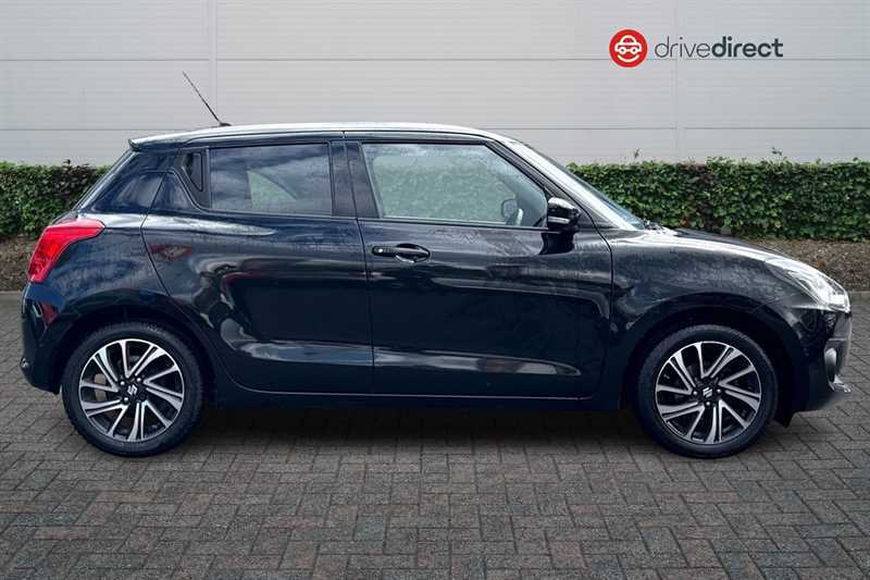 Suzuki Swift 1.2 Dualjet Mhev Sz5 Hatchback Hybrid M OU22UPL Black #2