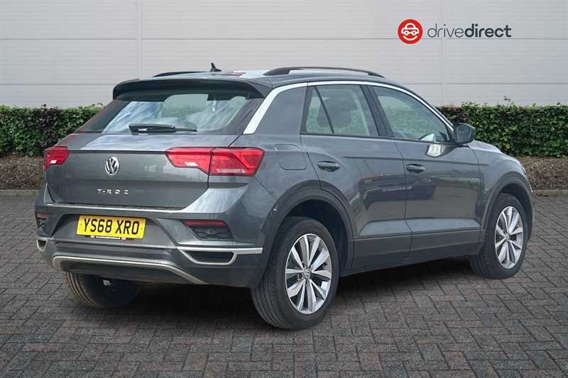 Volkswagen T-Roc 1.0 Tsi Se Suv Euro 6 Ss 115 YS68XRO Grey #3