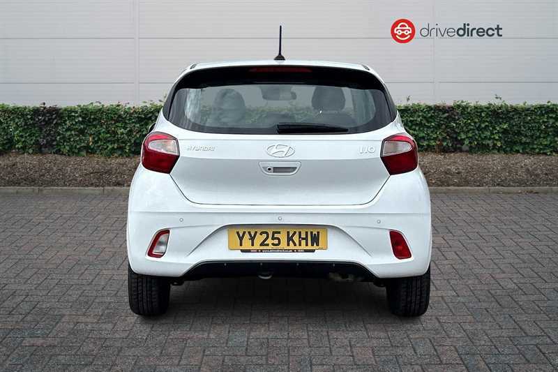 Hyundai I10 1.0 Advance Hatchback Euro 6 S YY25KHW White #4