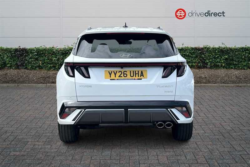 Hyundai Tucson 1.6T N Line Suv Hybrid Euro 6 Ss YY26UHA White #4