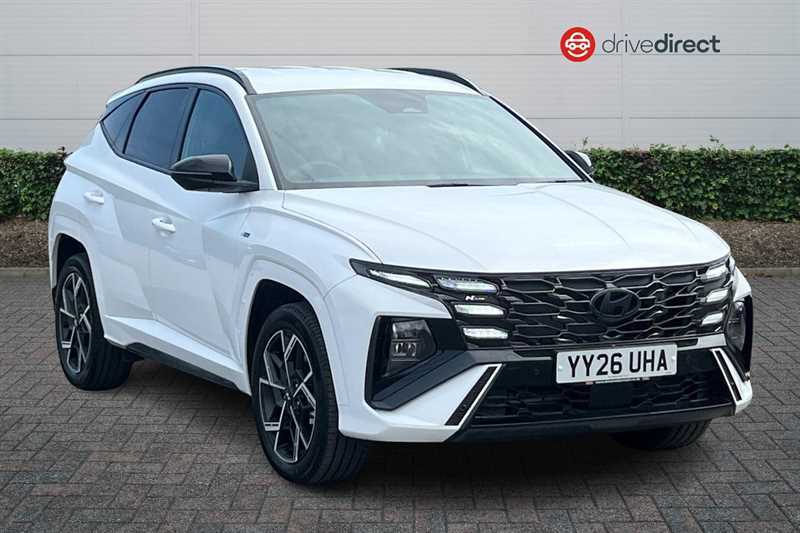 Hyundai Tucson 1.6T N Line Suv Hybrid Euro 6 Ss White