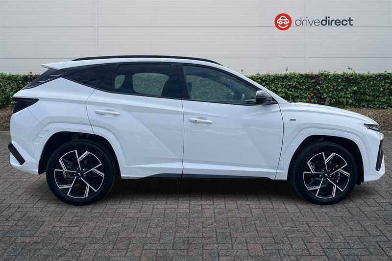 Hyundai Tucson 1.6T N Line Suv Hybrid Euro 6 Ss YY26UHA White #2