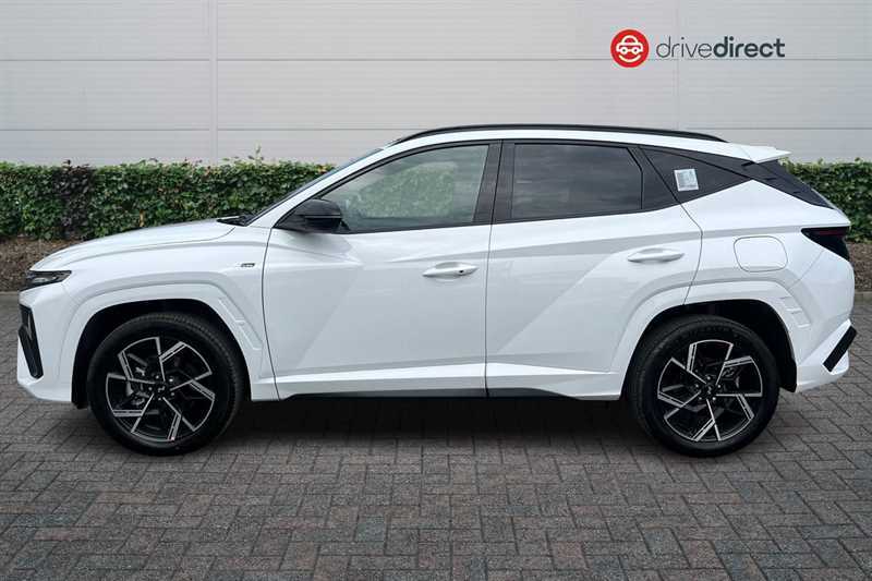 Hyundai Tucson 1.6T N Line Suv Hybrid Euro 6 Ss YY26UHA White #6
