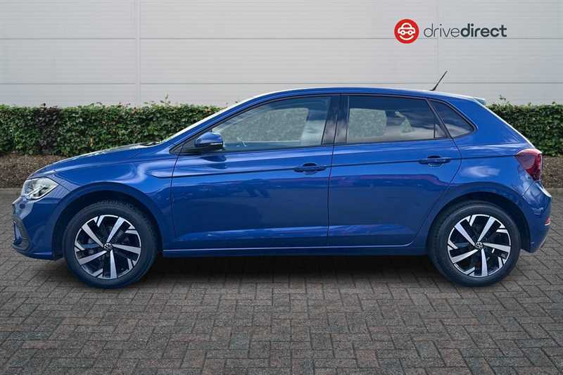 Volkswagen Polo 1.0 Tsi Match Hatchback Euro 6 YY74WEC Blue #6