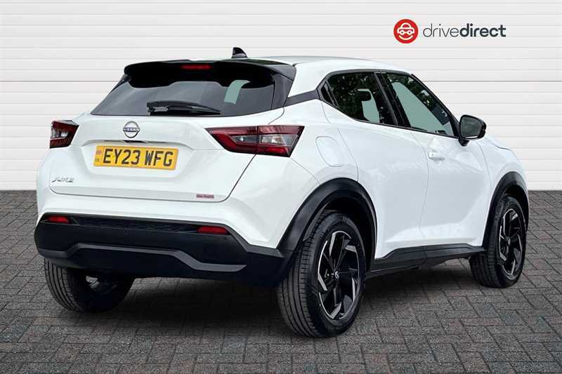 Nissan Juke 1.0 Dig-t N-connecta Suv Euro 6 EY23WFG White #3