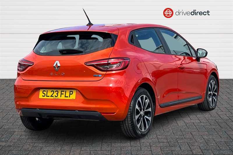 Renault Clio 1.6 E-tech Evolution Hatchback Hybrid A SL23FLP Orange #3