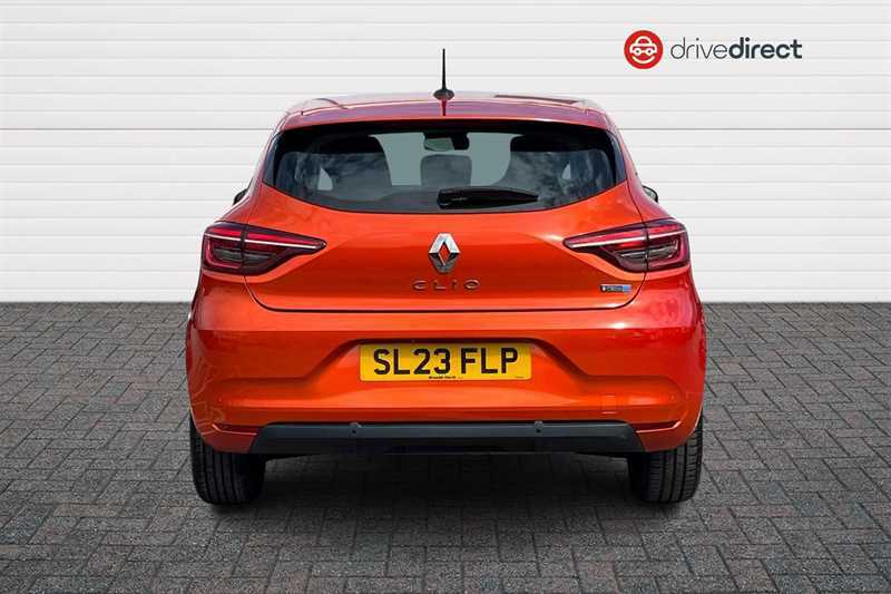 Renault Clio 1.6 E-tech Evolution Hatchback Hybrid A SL23FLP Orange #4