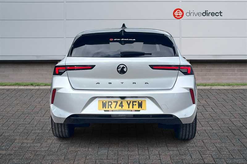 Vauxhall Astra 1.2 Turbo Ultimate Hatchback Euro WR74YFW Silver #4