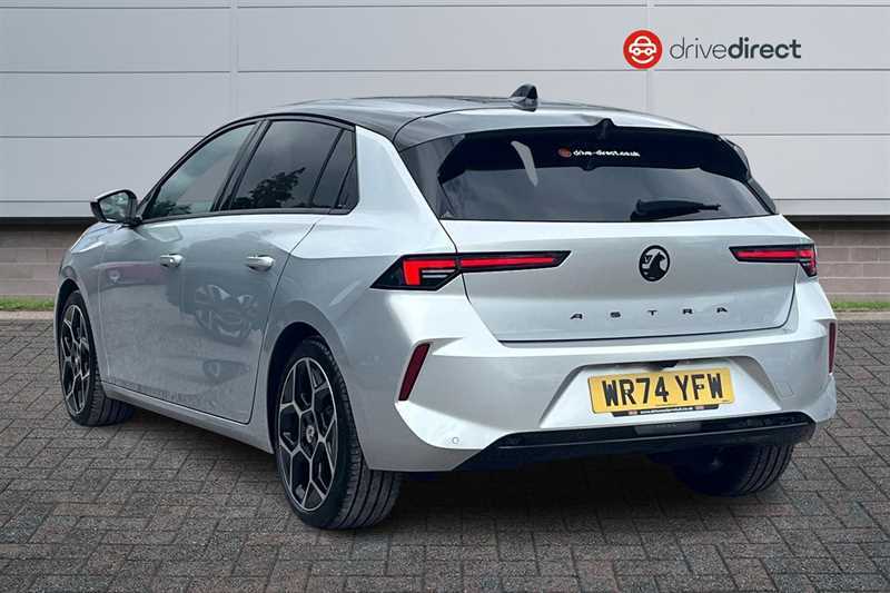 Vauxhall Astra 1.2 Turbo Ultimate Hatchback Euro WR74YFW Silver #5