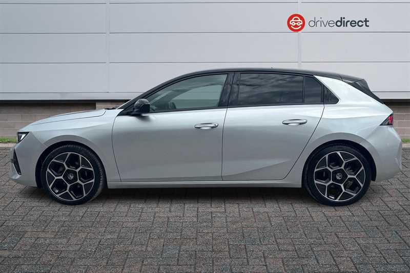 Vauxhall Astra 1.2 Turbo Ultimate Hatchback Euro WR74YFW Silver #6