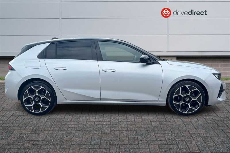 Vauxhall Astra 1.2 Turbo Ultimate Hatchback Euro WR74YFW Silver #2