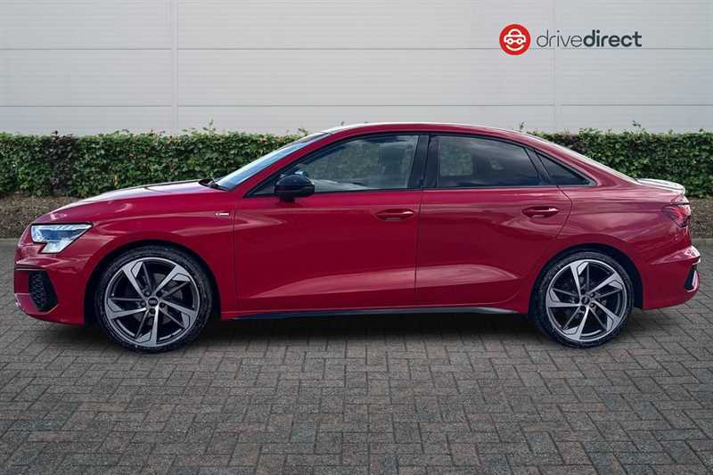 Audi A3 1.5 Tfsi 35 Edition 1 Saloon S Tronic E MW21XBA Red #6