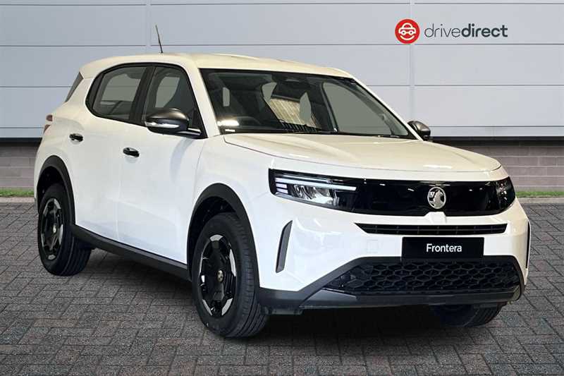 Vauxhall Frontera 1.2 Hybrid 136Ps Design Suv Hybrid E-dc White