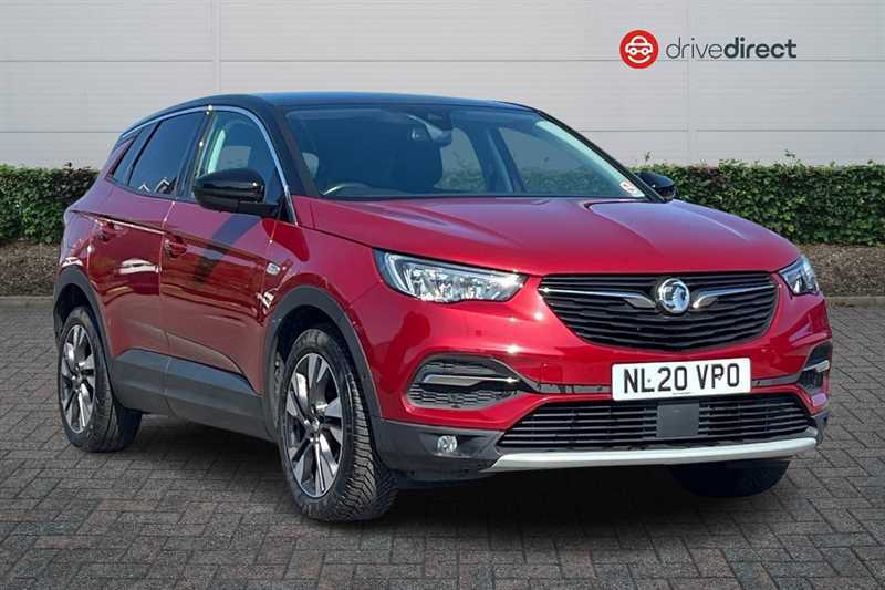 Vauxhall Grandland X 1.5 Turbo D Sri Nav Suv Euro 6 Red