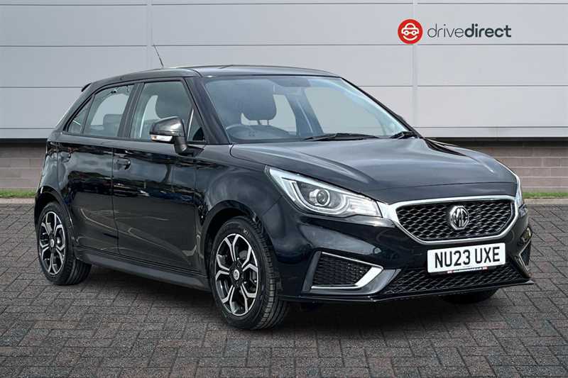 MG MG3 1.5 Vti-tech Exclusive Nav Hatchback Ma Black