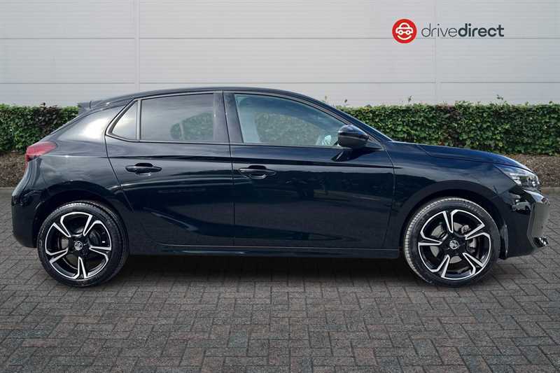 Vauxhall Corsa 1.2 Turbo Gs Hatchback Euro 6 S NU25KKJ Black #2