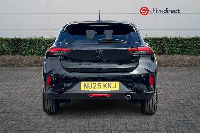Vauxhall Corsa 1.2 Turbo Gs Hatchback Euro 6 S NU25KKJ Black #4