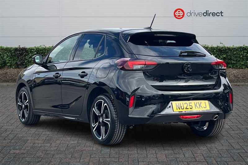Vauxhall Corsa 1.2 Turbo Gs Hatchback Euro 6 S NU25KKJ Black #5