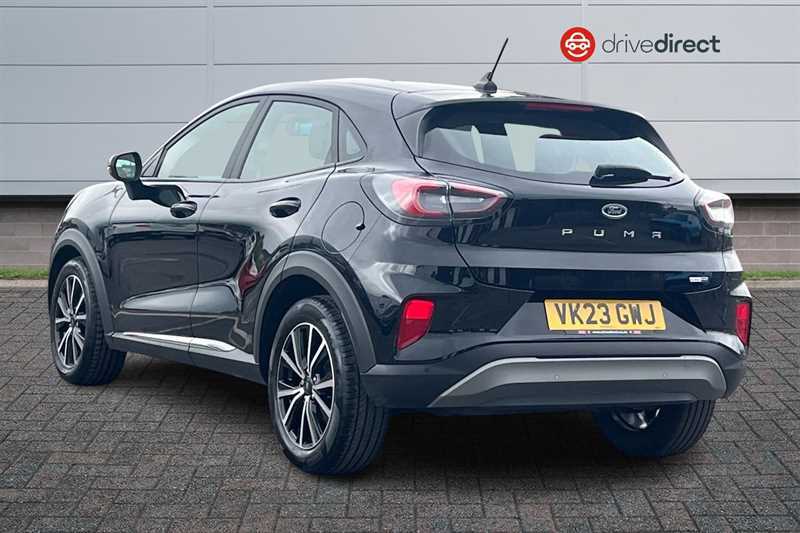 Ford Puma 1.0T Ecoboost Mhev Titanium Suv Hybrid VK23GWJ Black #5