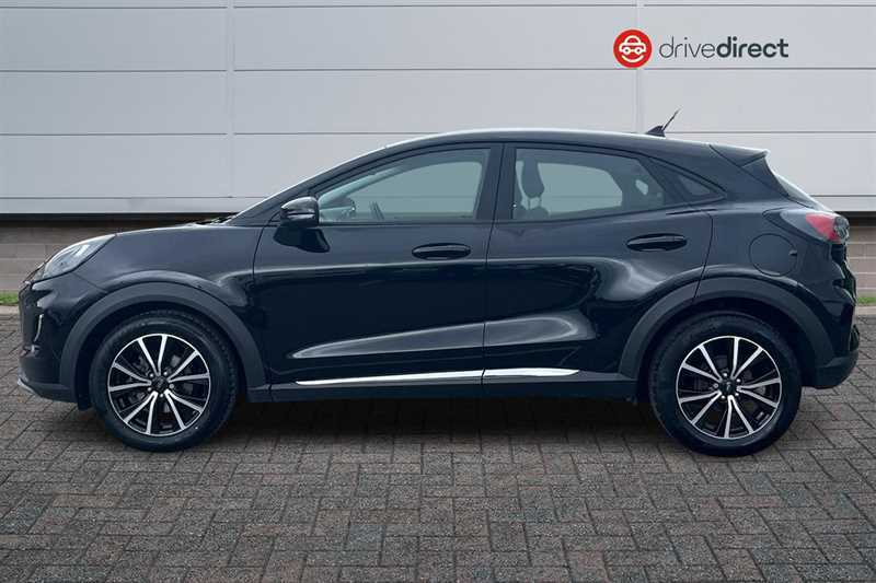 Ford Puma 1.0T Ecoboost Mhev Titanium Suv Hybrid VK23GWJ Black #6
