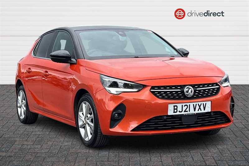 Vauxhall Corsa 1.2 Turbo Elite Hatchback Euro 6 Orange