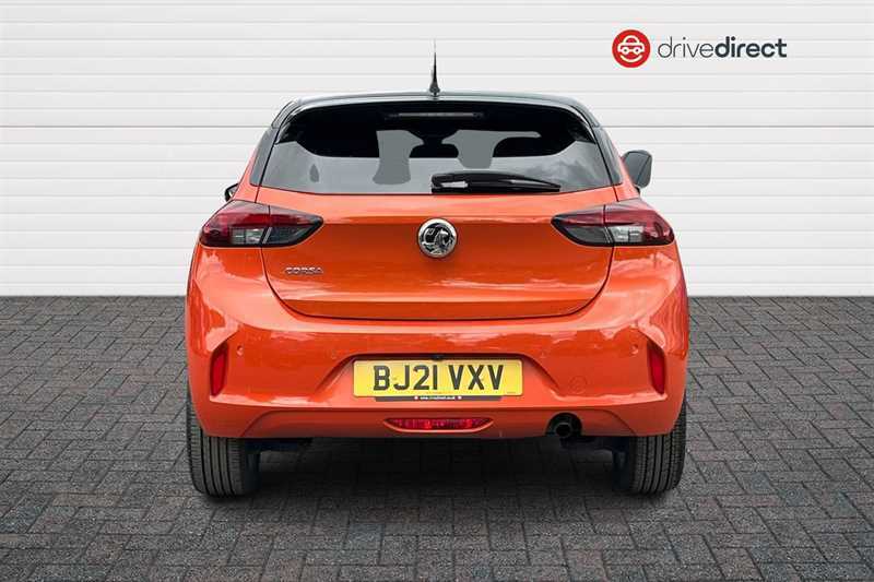 Vauxhall Corsa 1.2 Turbo Elite Hatchback Euro 6 BJ21VXV Orange #4