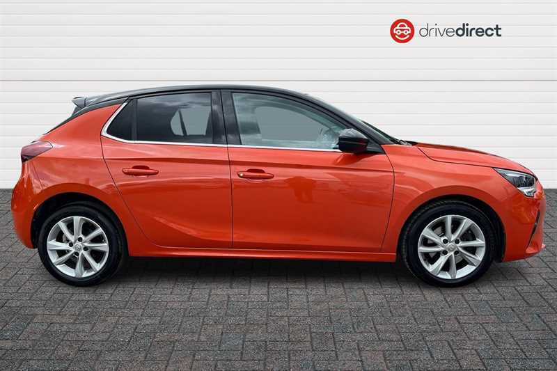 Vauxhall Corsa 1.2 Turbo Elite Hatchback Euro 6 BJ21VXV Orange #2