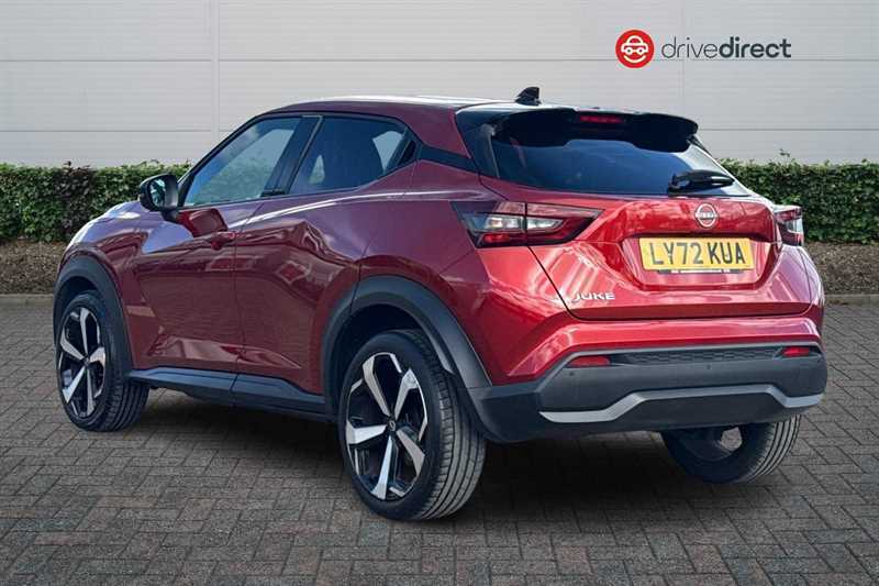 Nissan Juke 1.0 Dig-t Tekna Suv Dct Euro 6 S LY72KUA Red #5