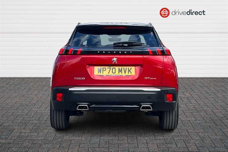 Peugeot 2008 1.2 Puretech Gt Line Suv Euro 6 WP70MVK Red #4