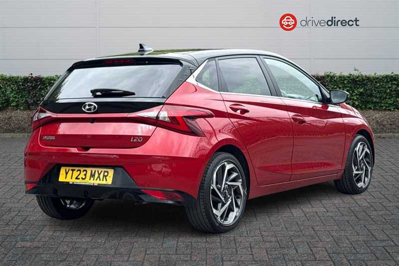 Hyundai I20 1.0 T-gdi Mhev Ultimate Hatchback Hybri YT23MXR Red #3