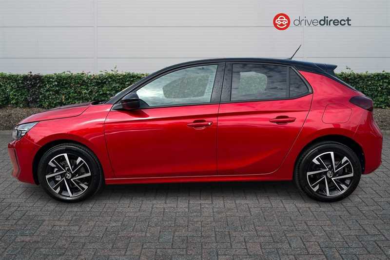 Vauxhall Corsa 1.2 Turbo Yes Hatchback Euro 6 AV26VDC Red #6